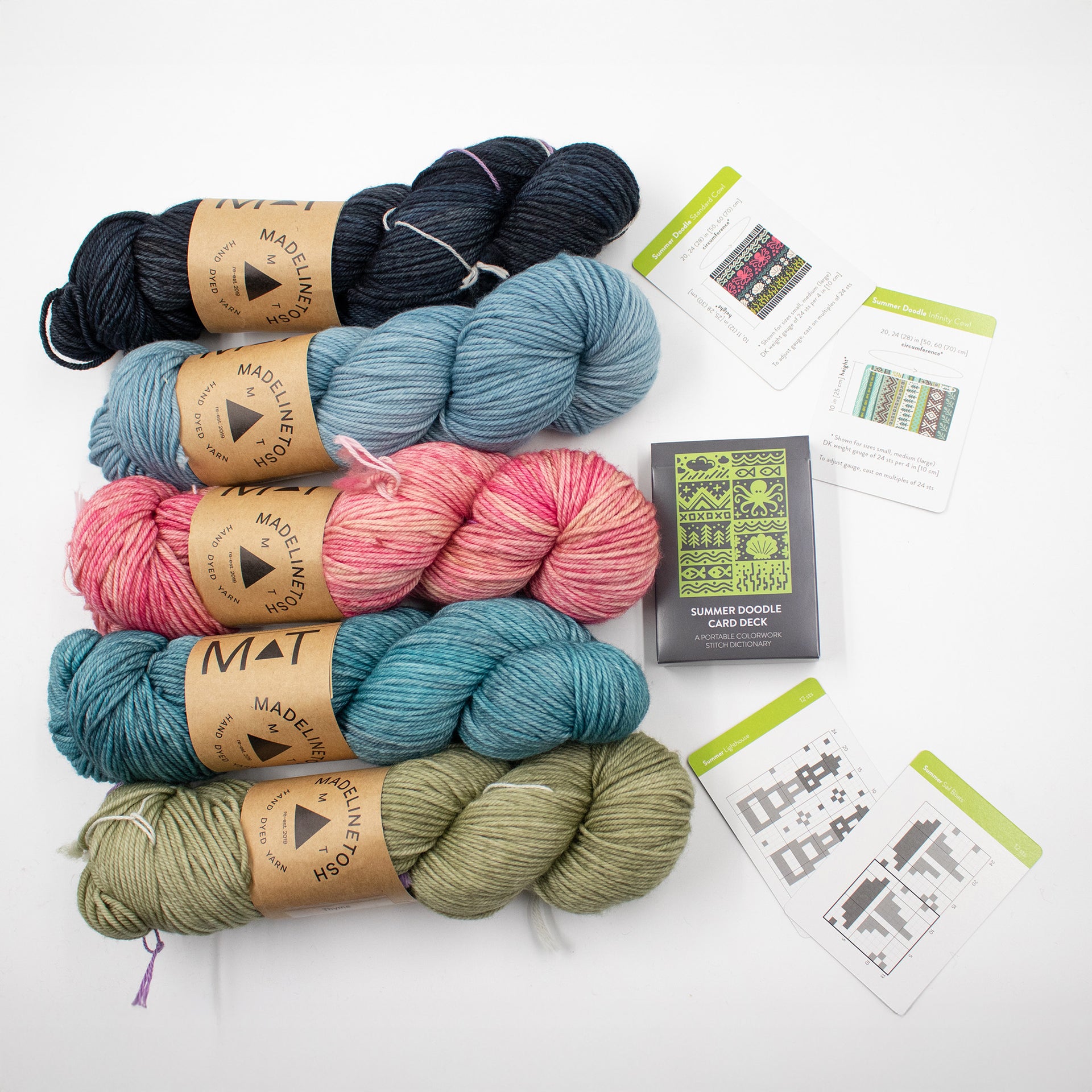 Madelinetosh Doodle Deck Kits
