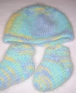 Jimmy Hat And Bootie Set Free Knitting Pattern At Jimmy