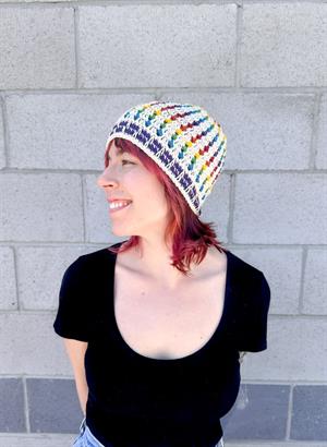 Allison's 10,000 Crocheted Hats Topper!