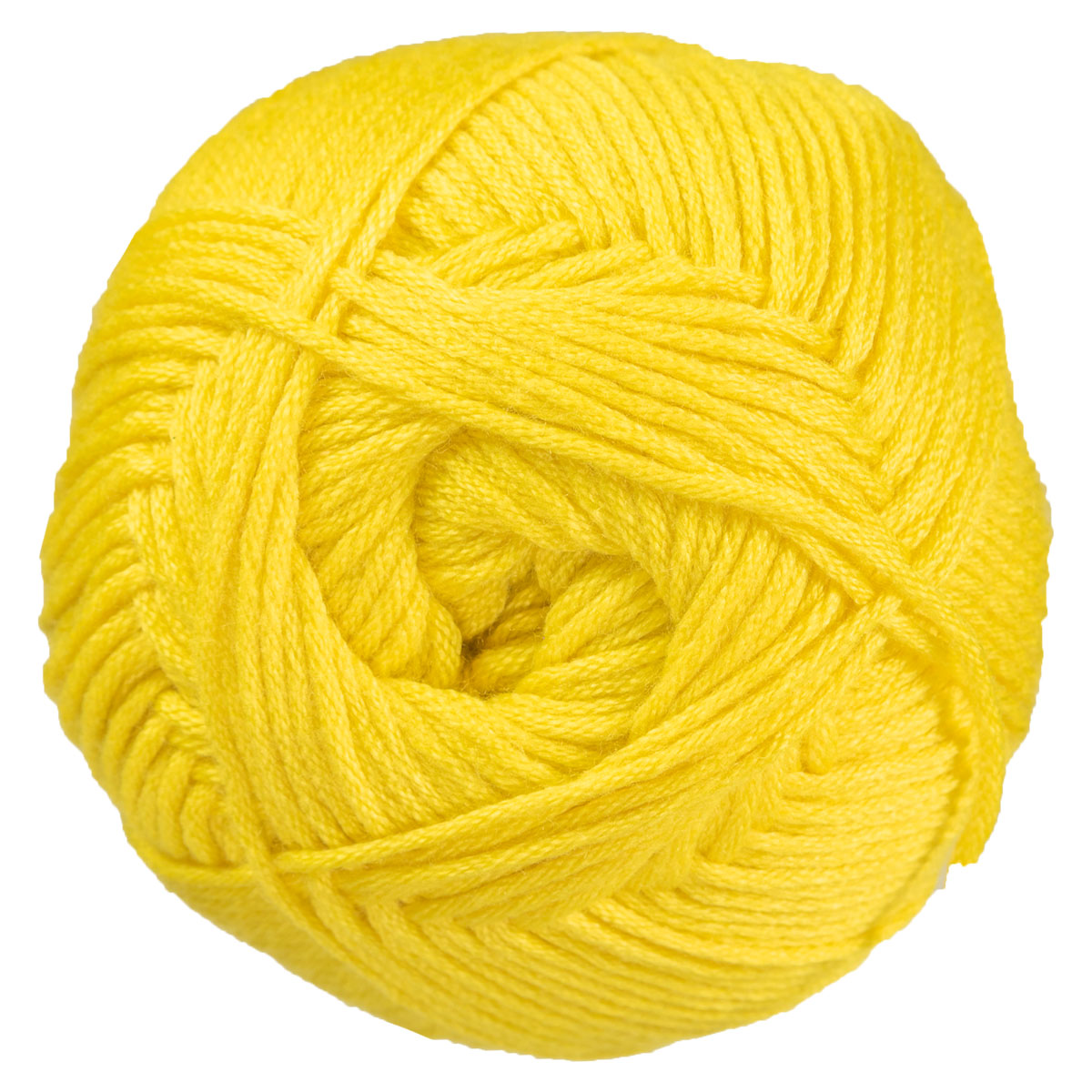Saffron yellow wool in cone - 500 g/550m