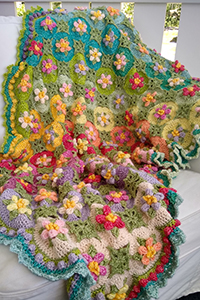Scheepjes Macaroon Blossom Throw Kit - Crochet for Home Kits at Jimmy Beans  Wool