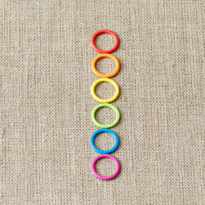 Large Hoops - Colorful Stitch Marker Sample Pack - 100 18 gauge 10, 11 –  Creating Unkamen